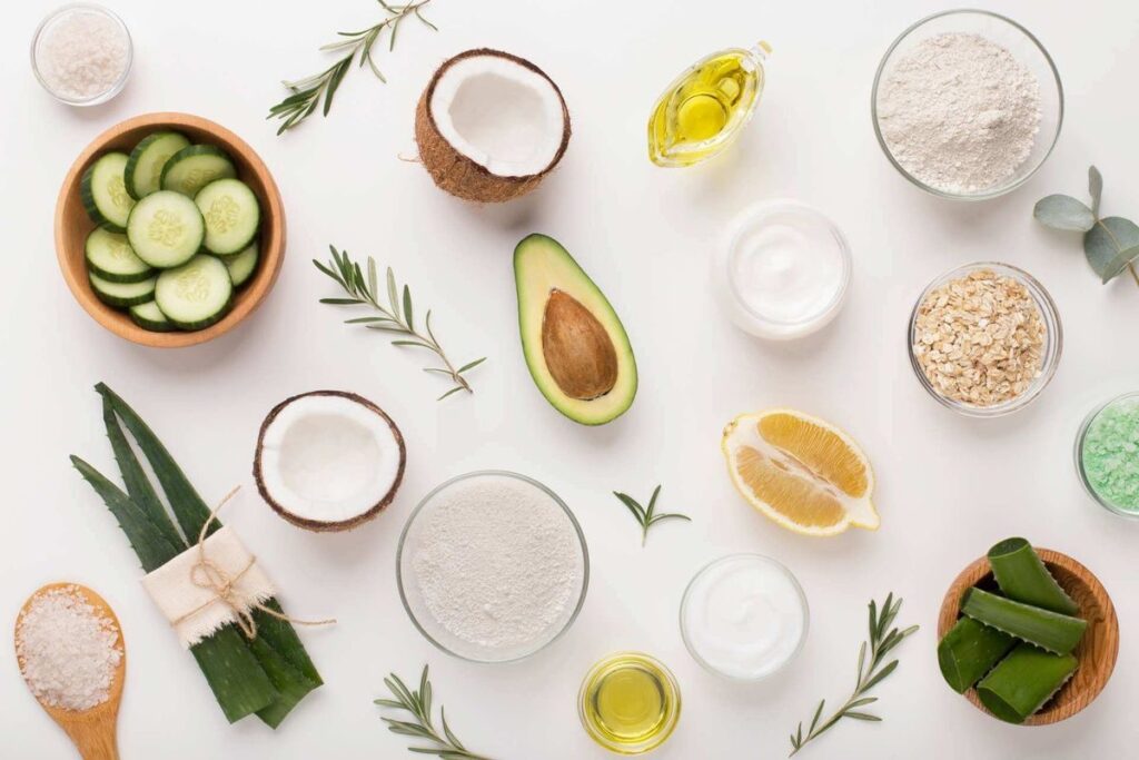 Natural cosmetic products