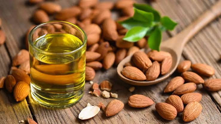 Cold pressed almond oil